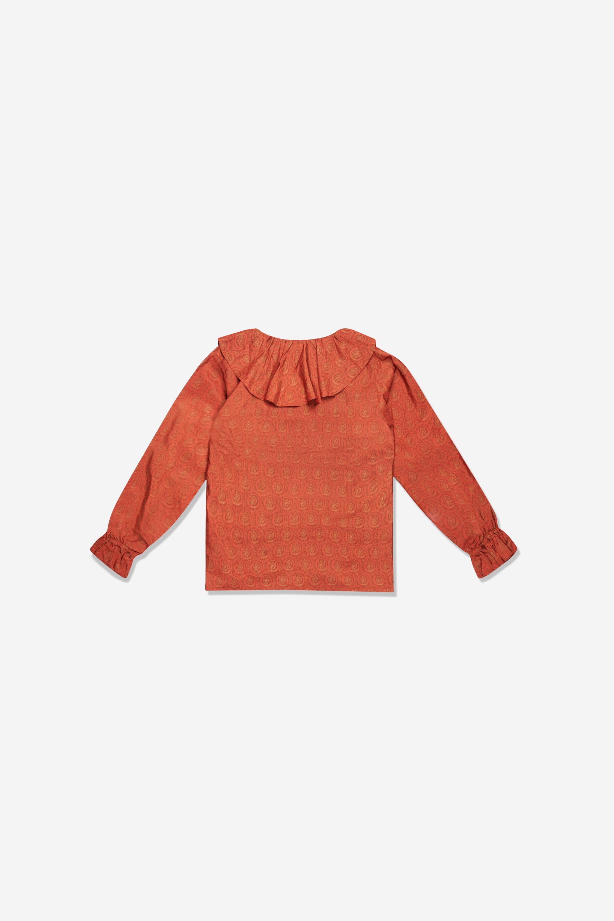 Yves Saint Laurent orange shirt