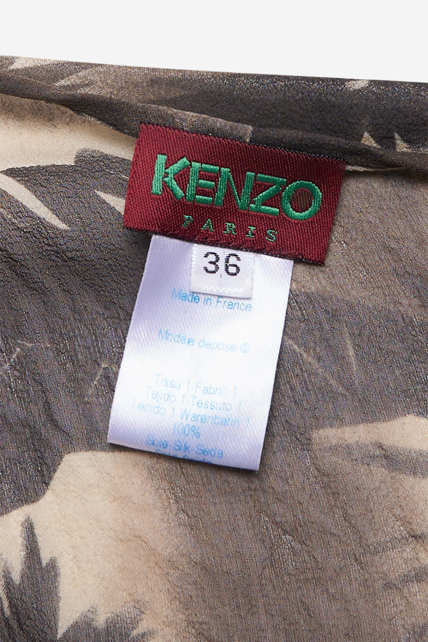 Kenzo silk blouse